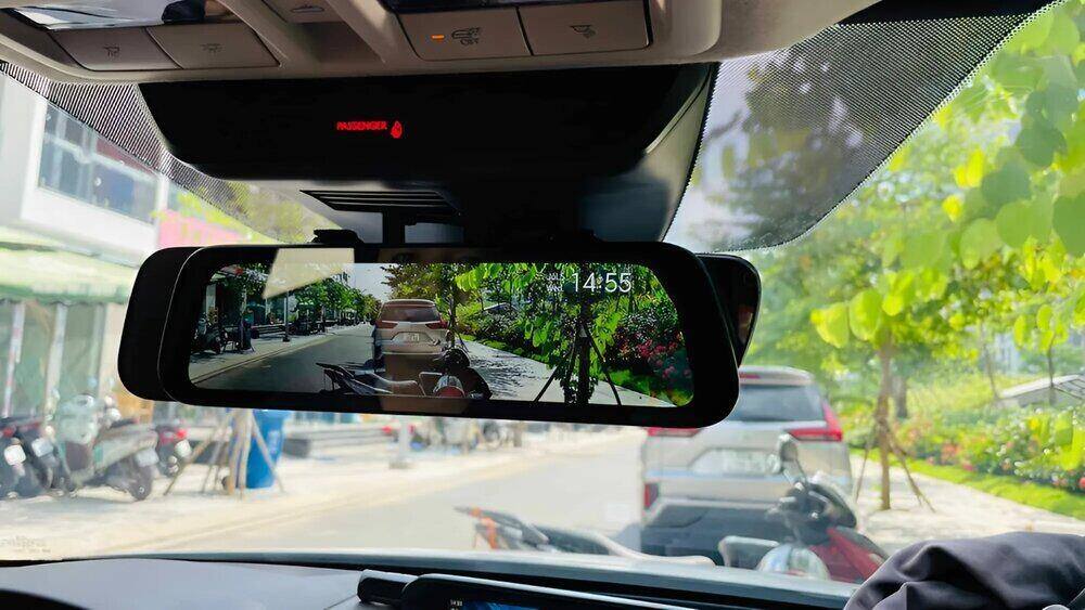 Camera hành trình ghi lại mọi hành trình đã đi 