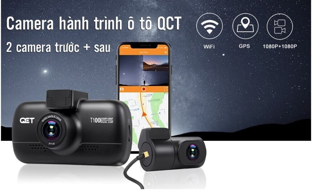 Camera hành trình QCT đa năng