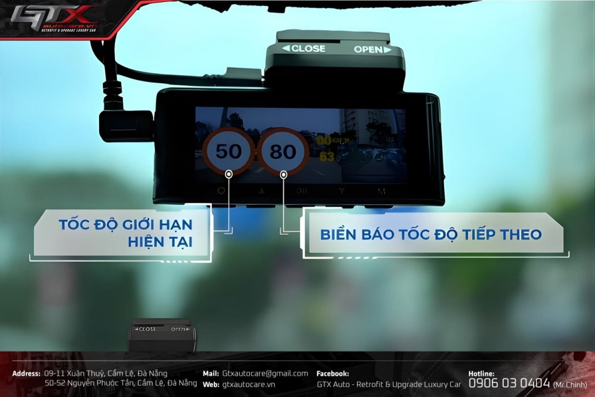 Camera hành trình vietmap có cảnh báo tốc độ