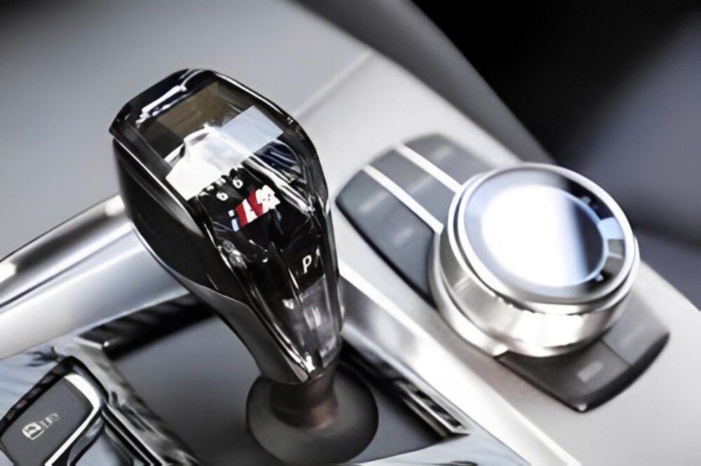 Cần gạt sang số pha lê xe BMW