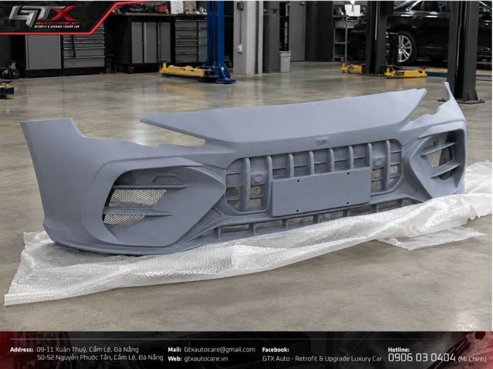 Cản trước body kit MG7 M2