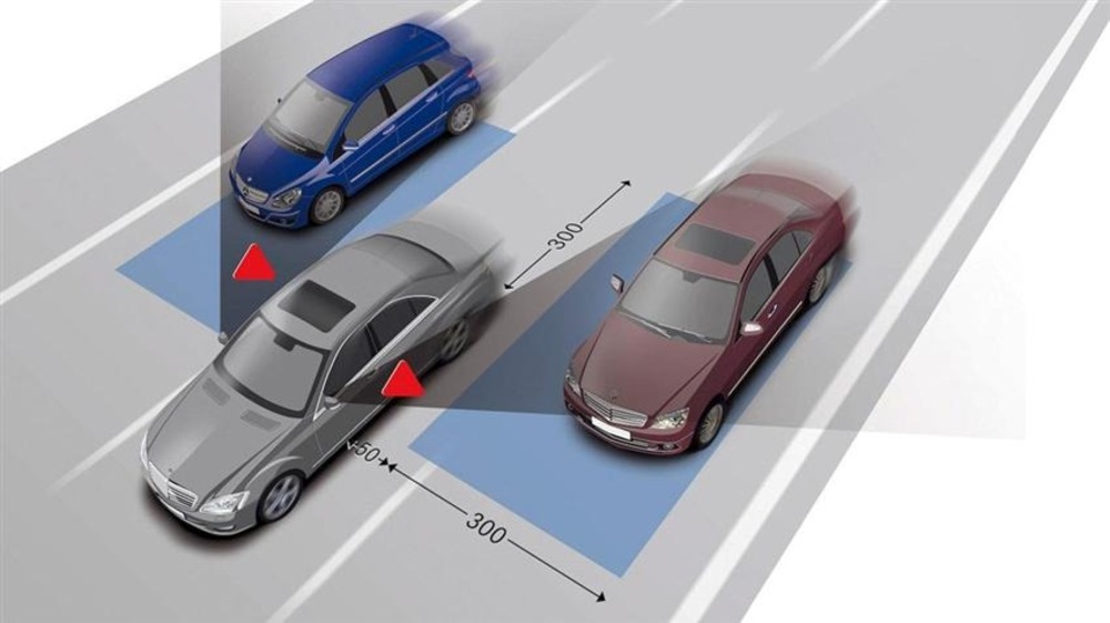 Cảnh báo điểm mù BSM cho Mercedes