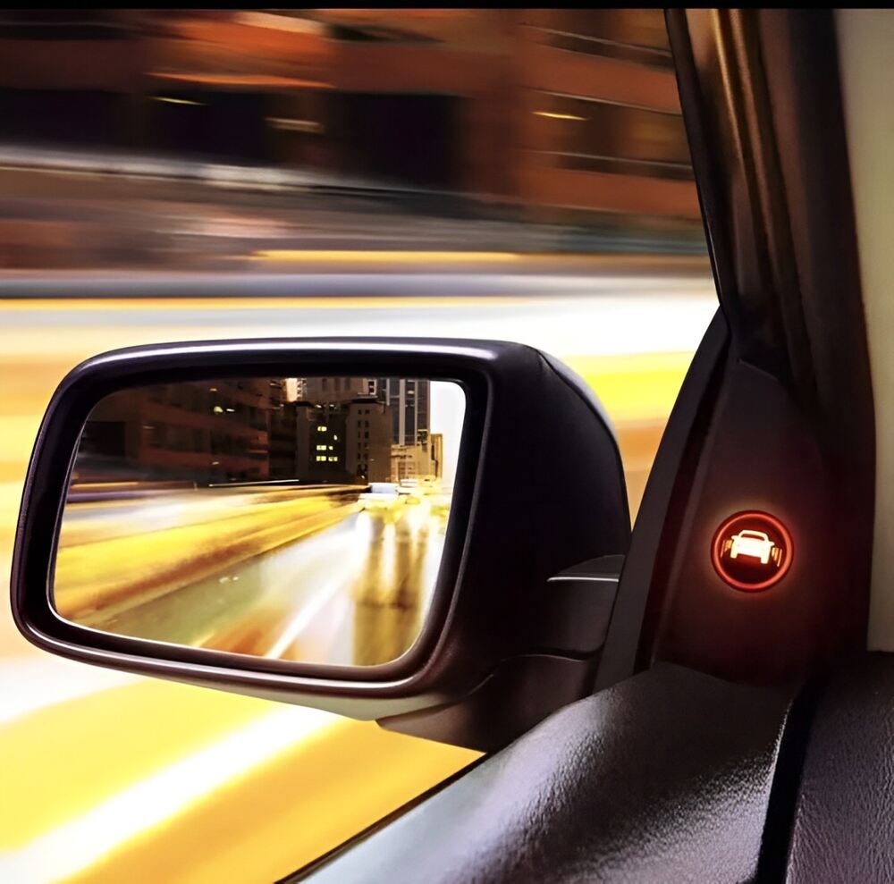 Cảnh báo điểm mù gắn cột chữ A