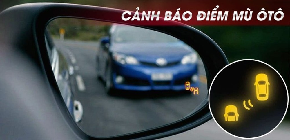 Cảnh báo điểm mù ô tô Mercedes 