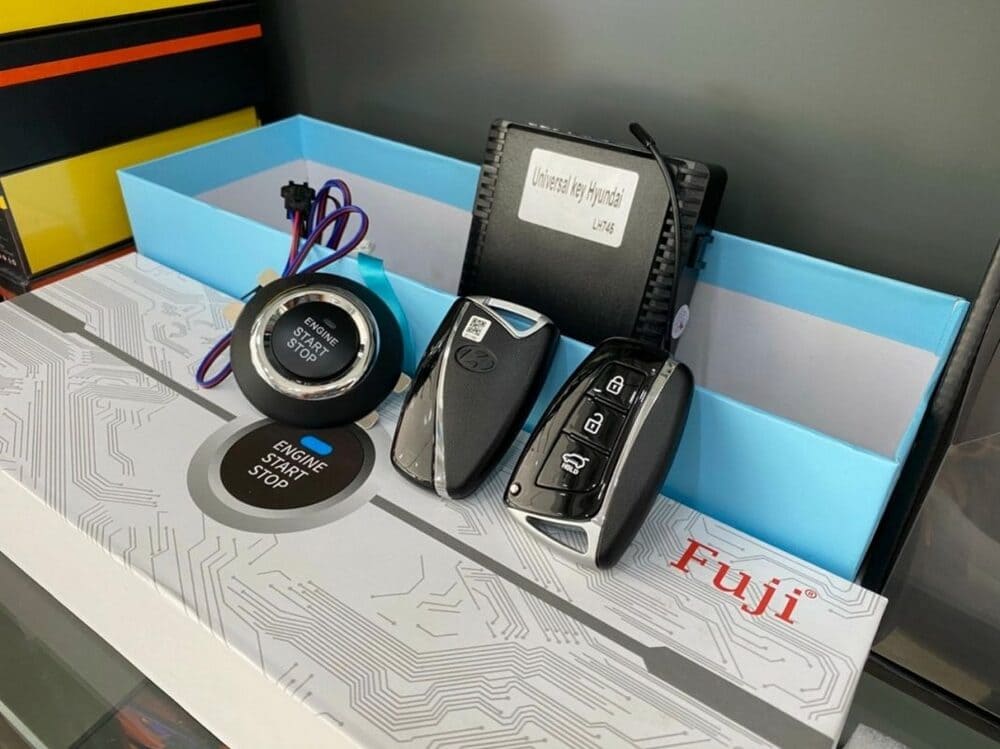 Độ nút Start Stop giúp cảnh báo quên chìa khóa