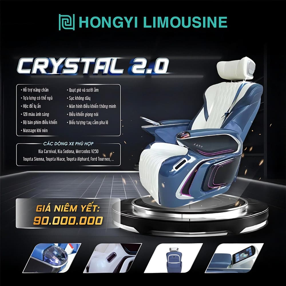 Cặp ghế limousine phiên bản 2.0