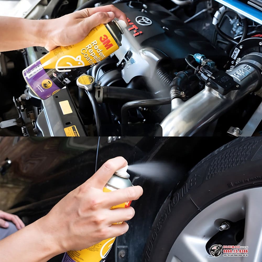 Chai xịt chống chuột