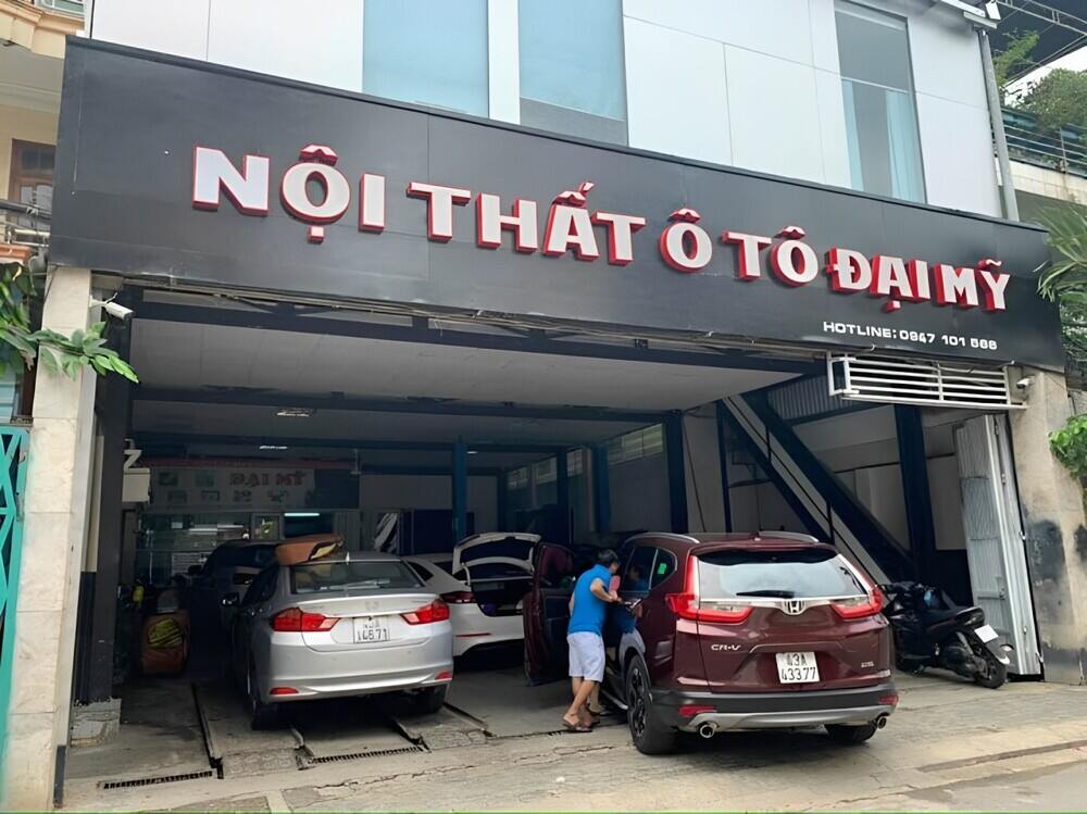 Vệ sinh nội thất ô tô Đại Mỹ