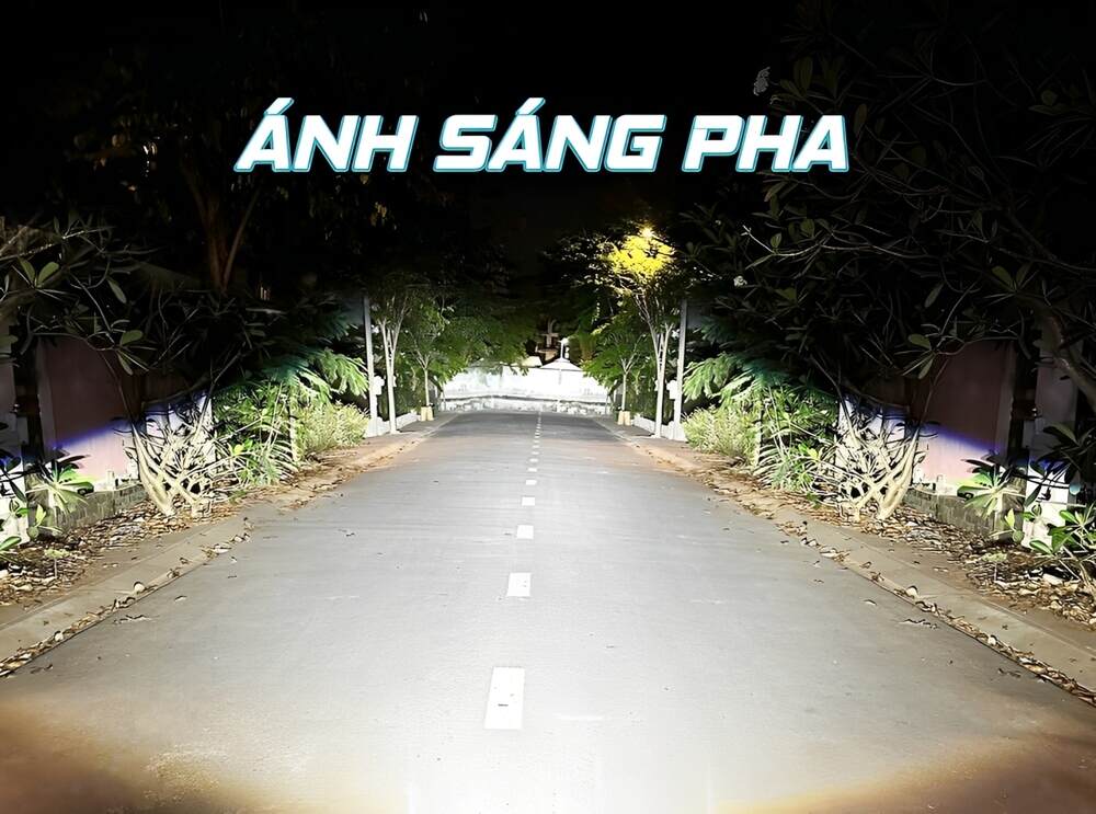 Chế độ chiếu xa của đèn pha độ