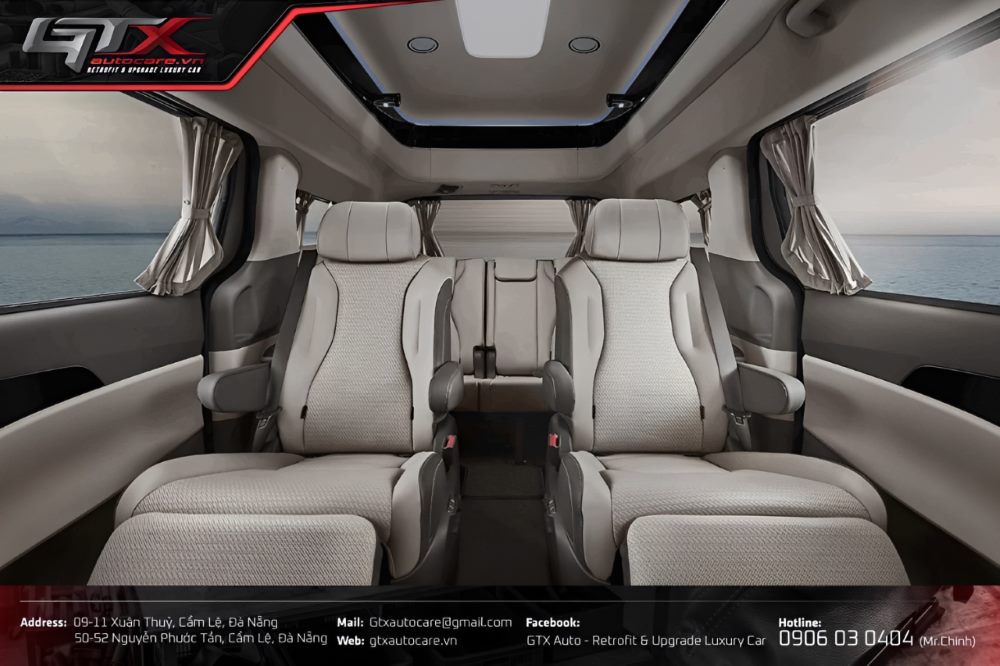 Chú ý quan trọng khi độ Limousine cho xe KIA Carnival