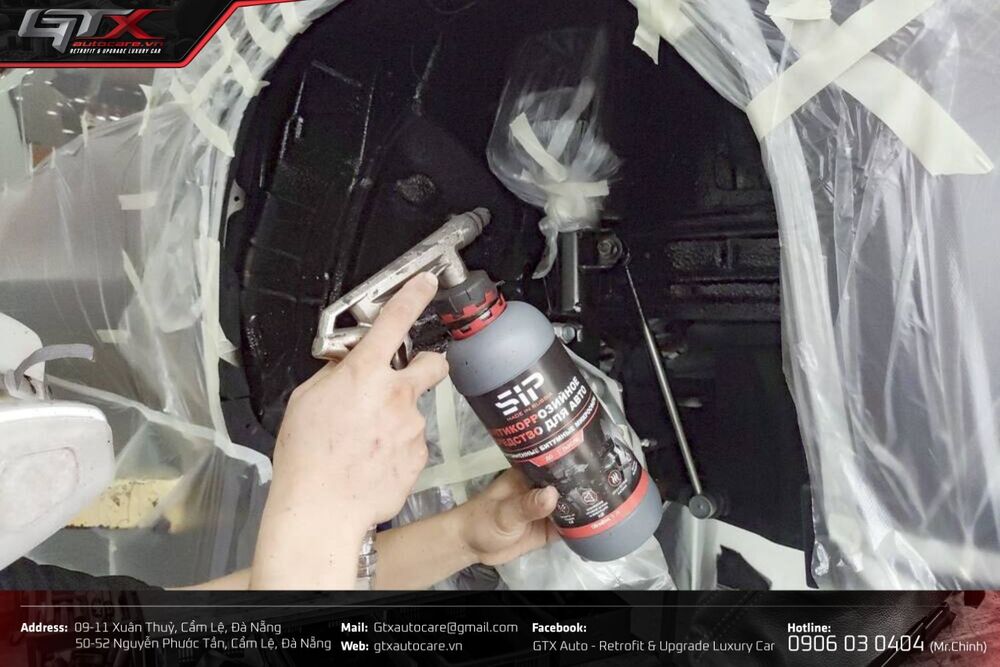 Có nên sơn phủ gầm xe ô tô không?