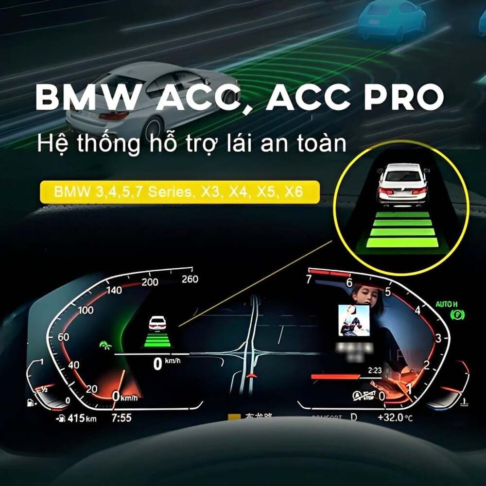 Công nghệ lái xe tự động cao cấp của BMW