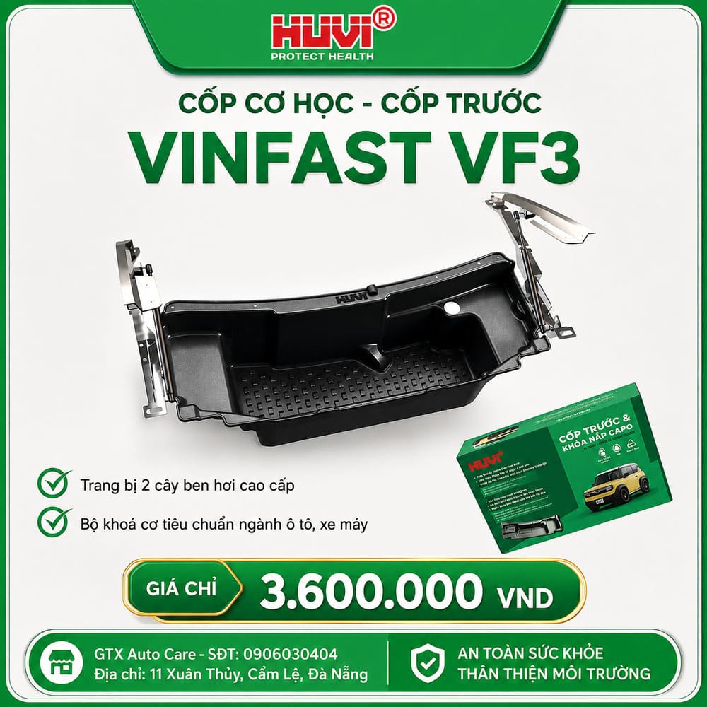 Cốp cơ học cho VF3
