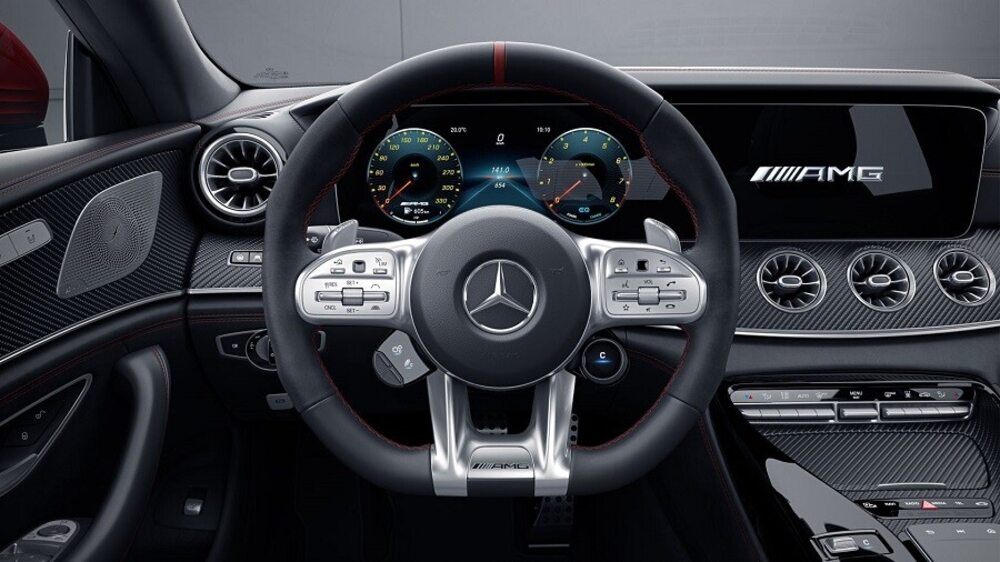 Cụm phím điều khiển vô lăng AMG cho xe Mercedes