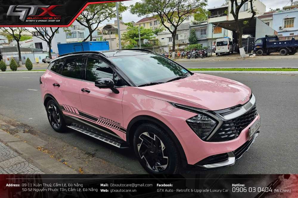 Dán decal xe ô tô Đà Nẵng