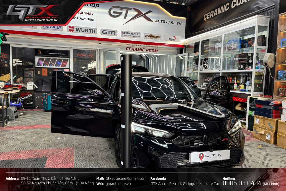 Dán decal xe ô tô tại GTX