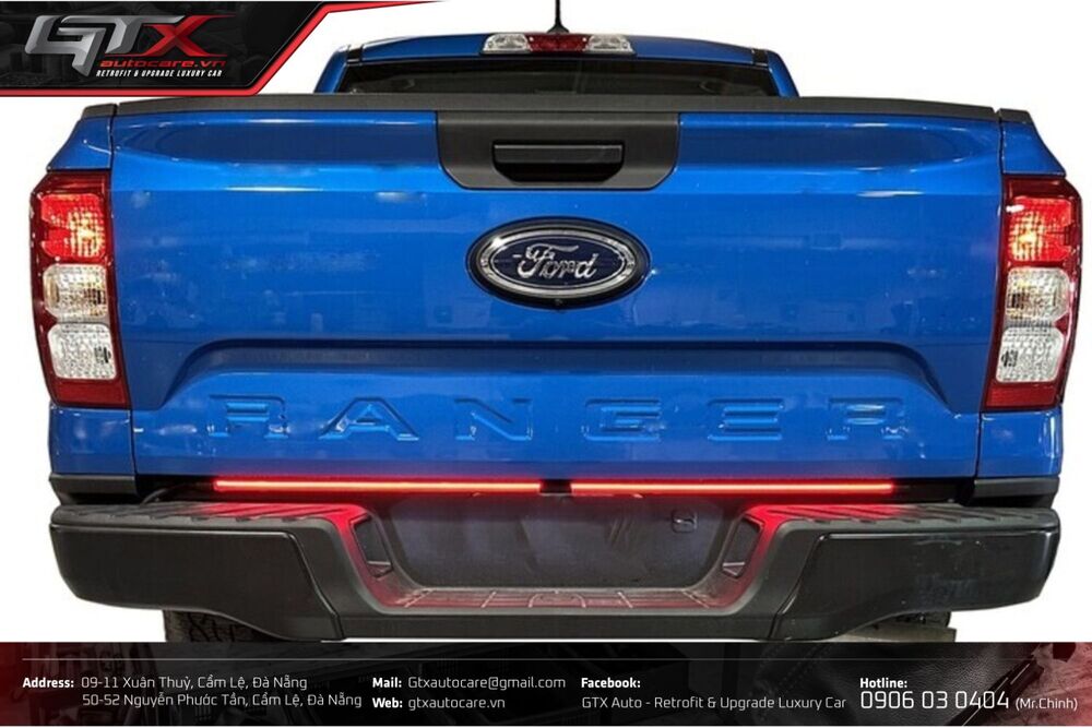 Đèn hậu của Ford Ranger các đời