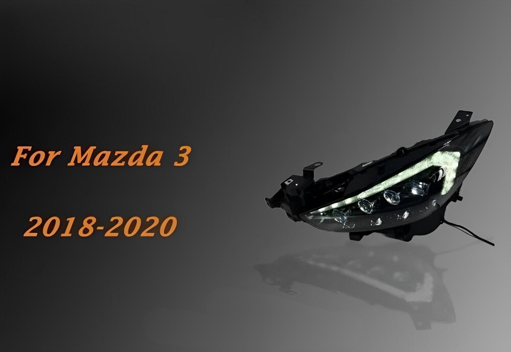 Đèn Pha Mazda 3 2018 Mẫu Bugatti Full Led