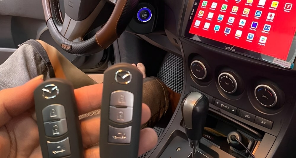 Địa chỉ lắp đặt đề nổ từ xa Mazda 3 uy tín