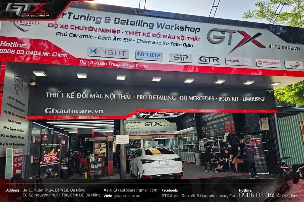 Trung tâm chuyên phay mâm ô tô - GTX Auto Care