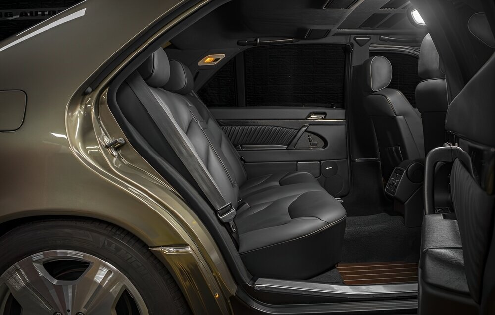 Dịch vụ bọc da cao cấp cột A, B, C dành cho xe Maybach