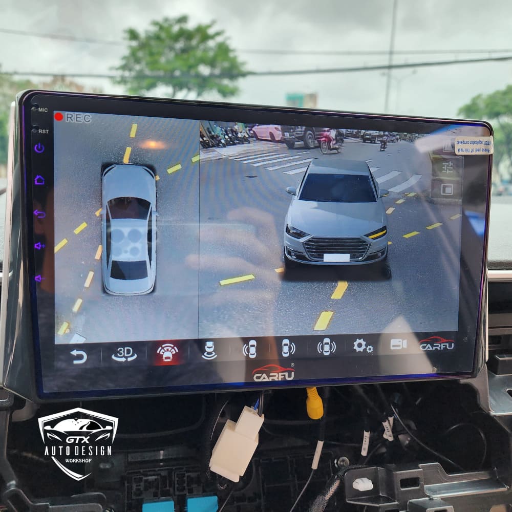 Dịch vụ lắp camera 360 ô tô tại GTX Auto Care