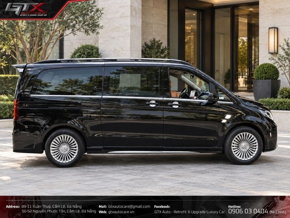 Dịch vụ nâng cấp nội thất Mercedes V Class