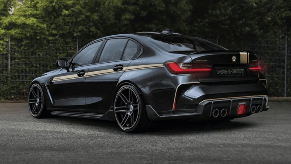 Độ BMW M3 wide body kit thể thao