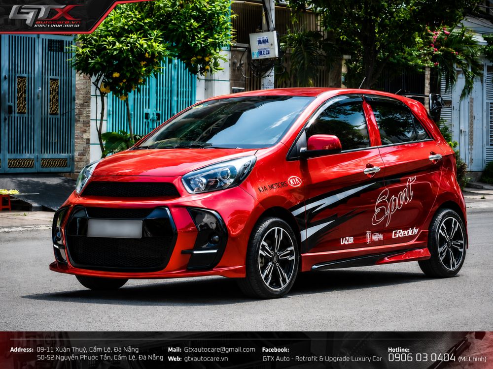 Độ body kit Kia Morning