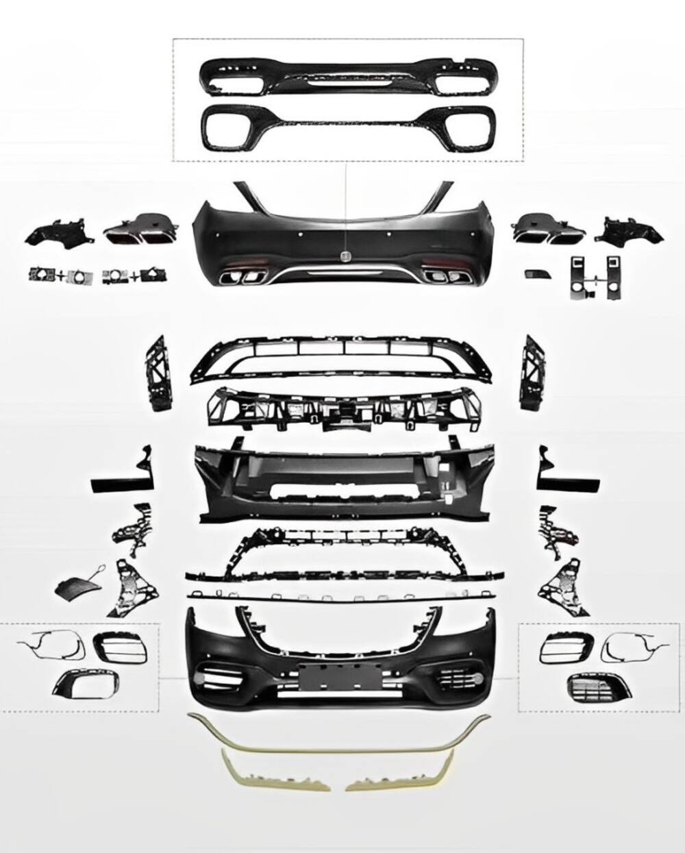 BodyKit  Mercedes CLA 200 lên 45 AMG 