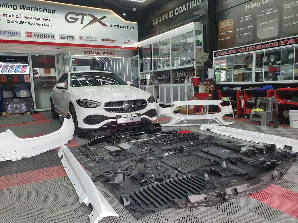 Độ body kit tại GTX Auto Care