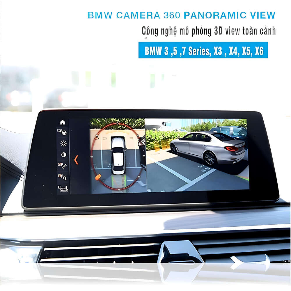 Độ camera 360 cho các dòng xe BMW