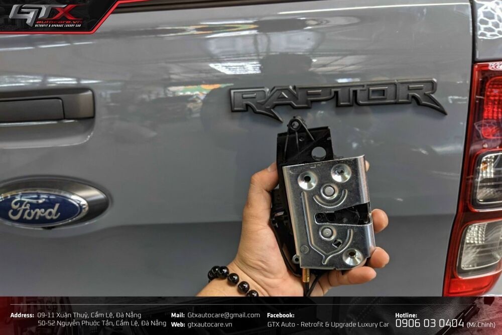 Độ cửa hít ô tô cho Ford Raptor