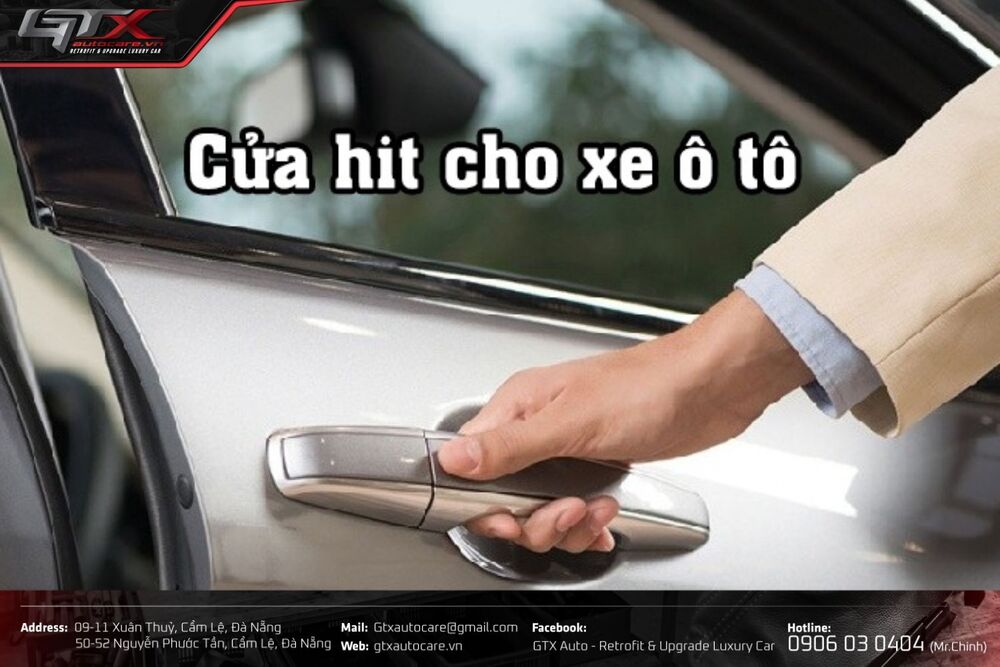 Độ cửa hít tạo cảm giác tinh tế, sang trọng