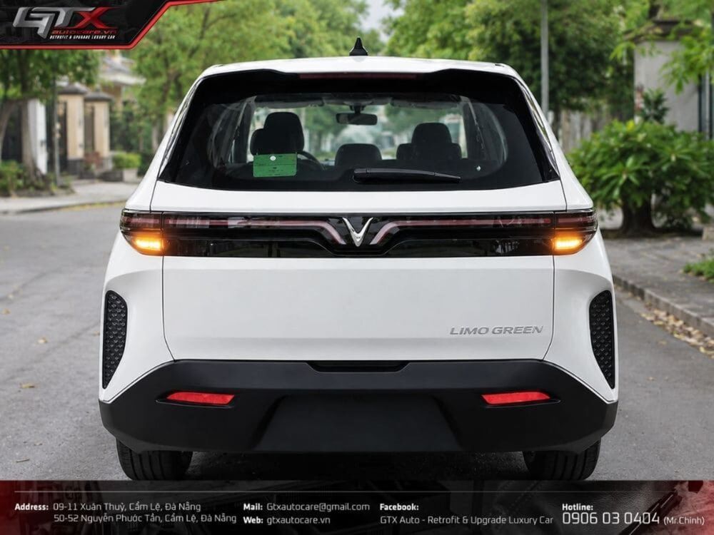 Độ đèn hậu cho Limo Green giúp nâng tầm diện mạo