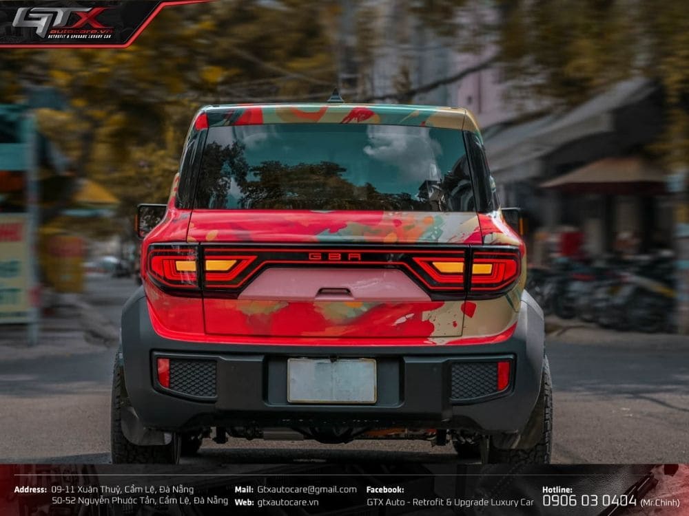 Độ đèn hậu đúng chuẩn form theo xe VF3