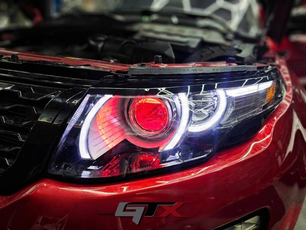 Độ đèn pha Ford Ranger 2016 chuyên nghiệp tại GTX Auto Care