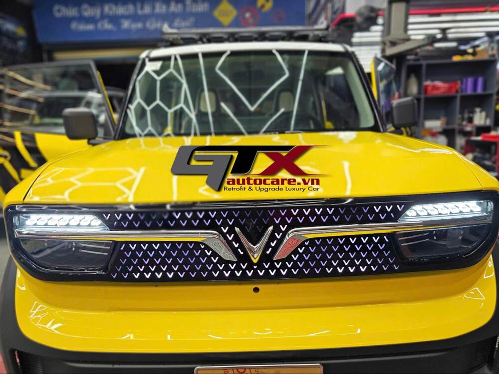 Độ đèn Vinfast 3