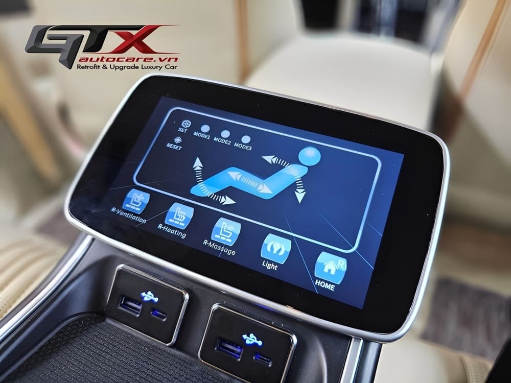 Độ ghế chỉnh điện cho xe Land Cruiser