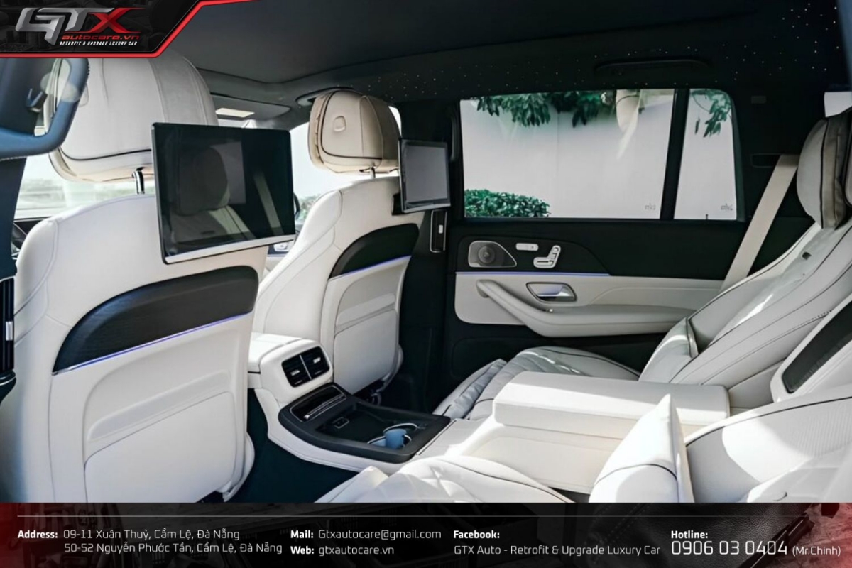 Độ ghế chỉnh điện Mercedes