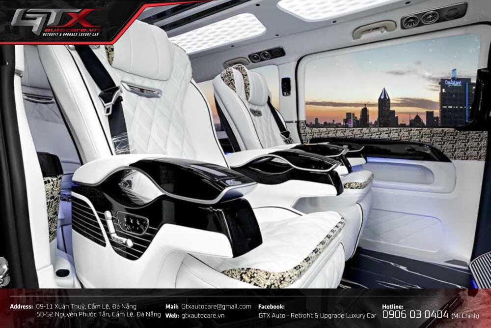 Nâng cấp ghế Limousine Cast