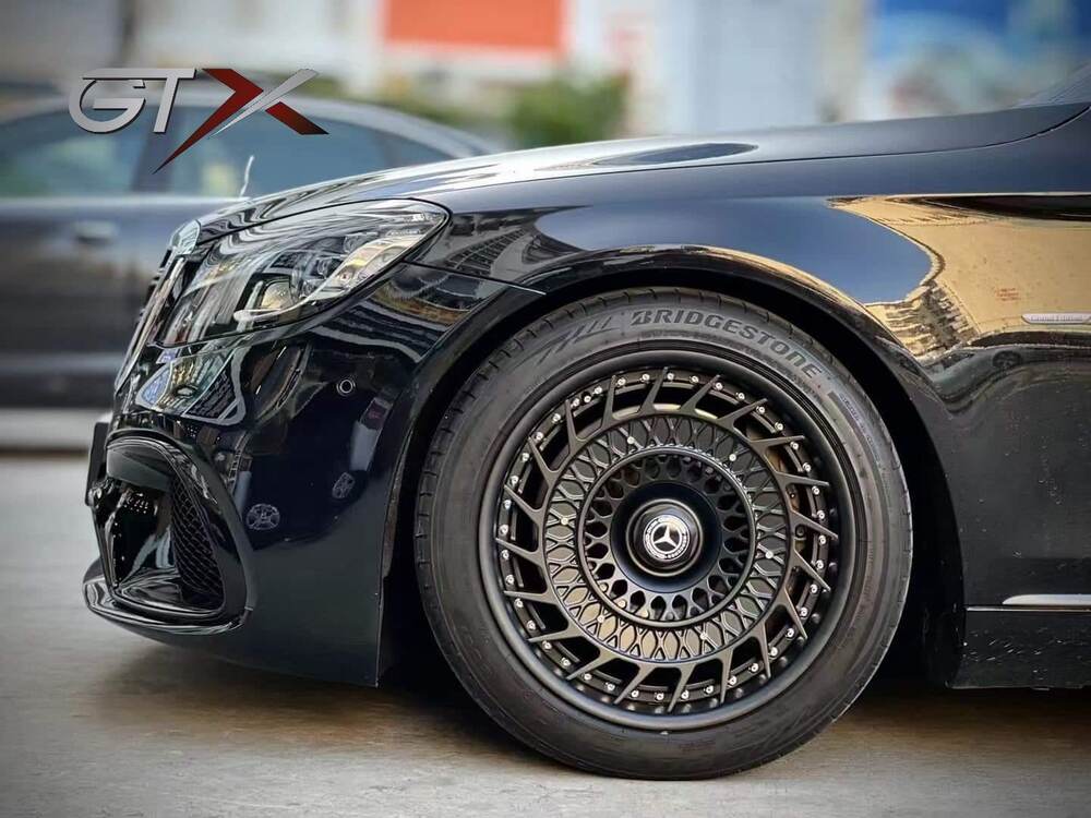 Độ mâm CNC cho xe Mercedes