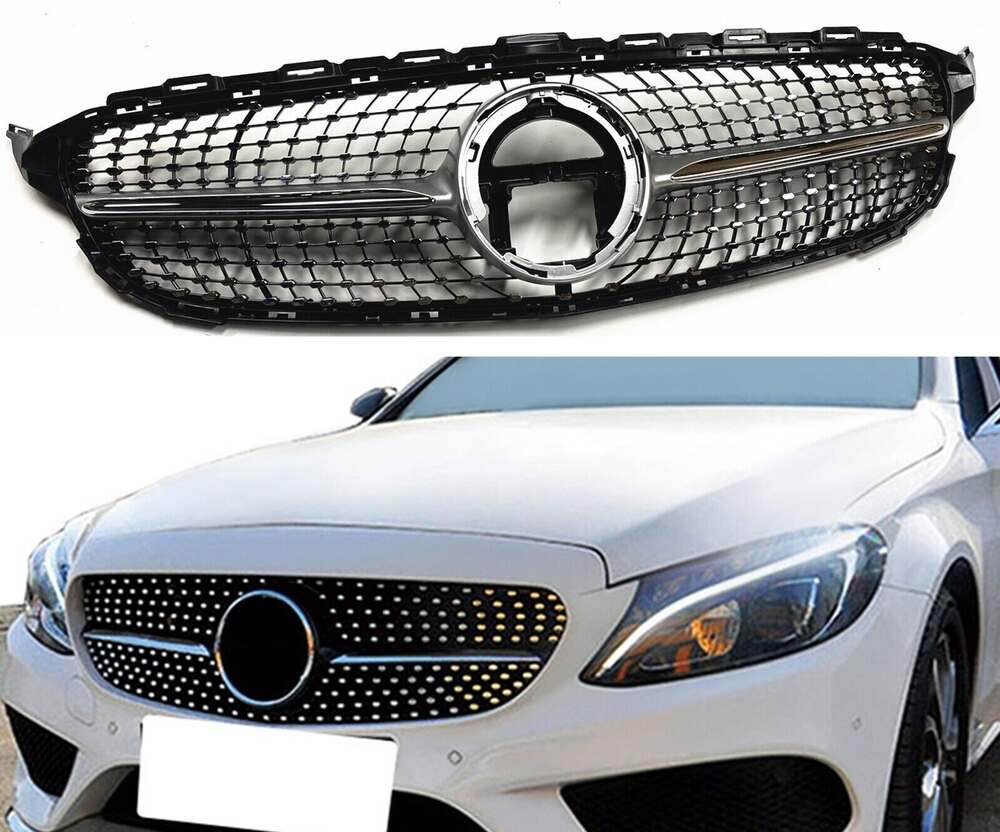 Độ mặt calang sao rơi Mercedes C GLC Class