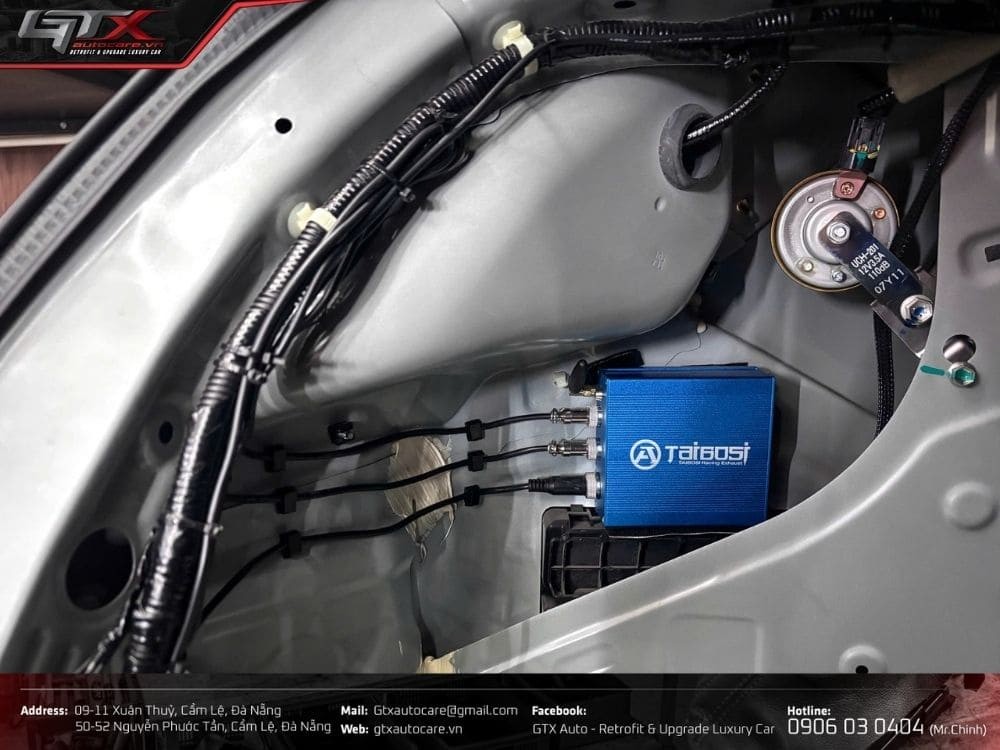 Độ pô on/off cho Honda Civic Gen 10