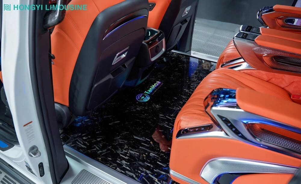    Độ sàn cho Mercedes V250  