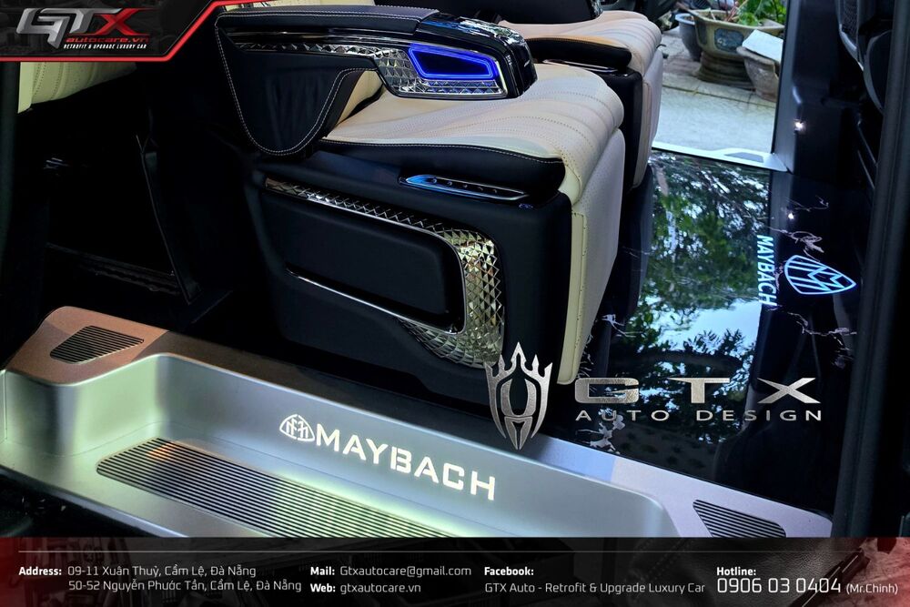 Độ sàn cho Mercedes V250  