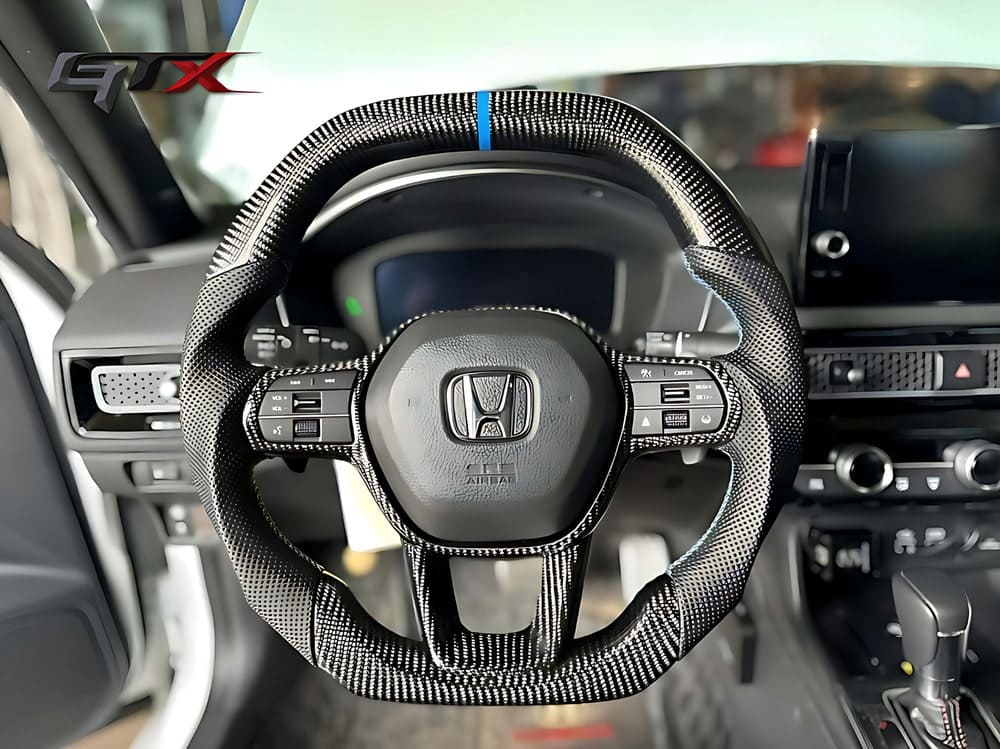 Độ vô lăng carbon Fiber cho xe ô tô