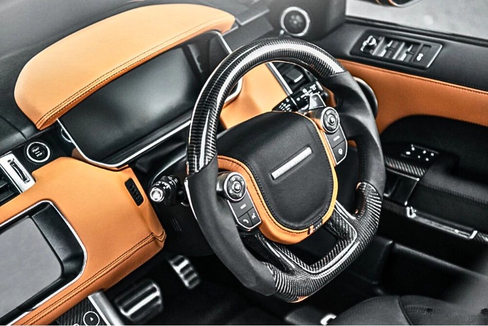 Độ vô lăng cho xe Range Rover