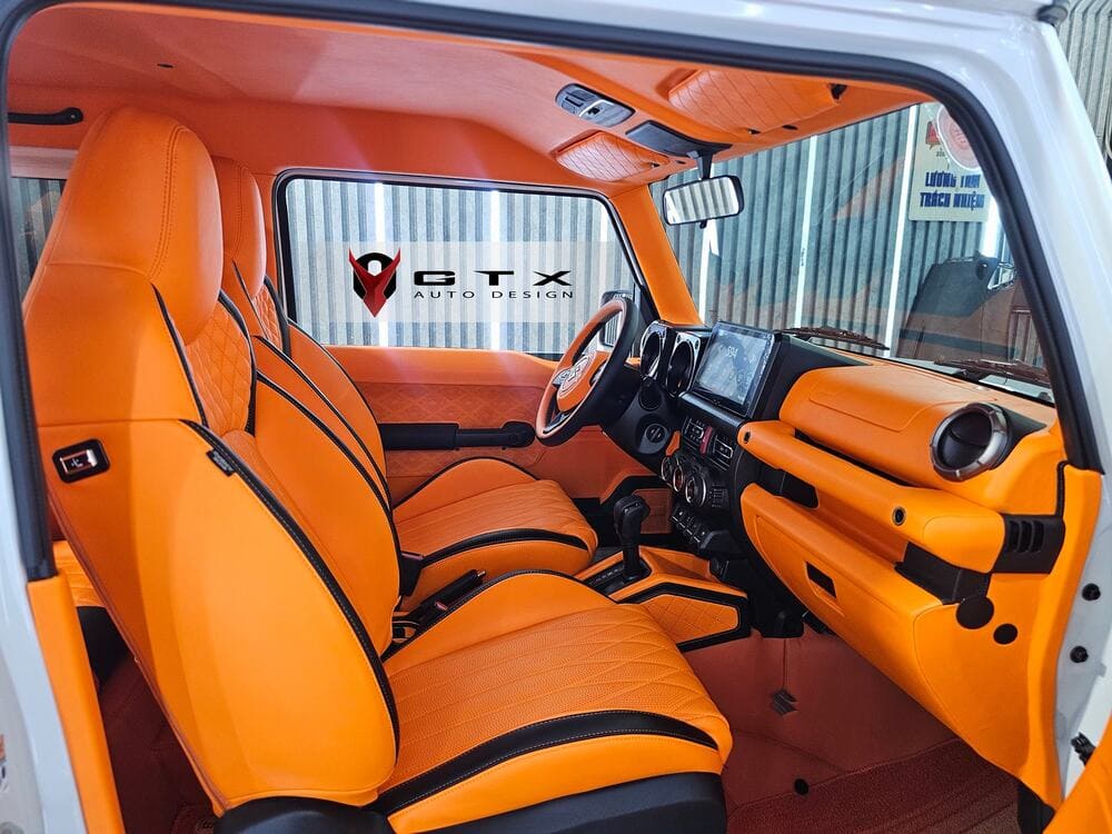 Đổi màu full nội thất xe Suzuki Jimny