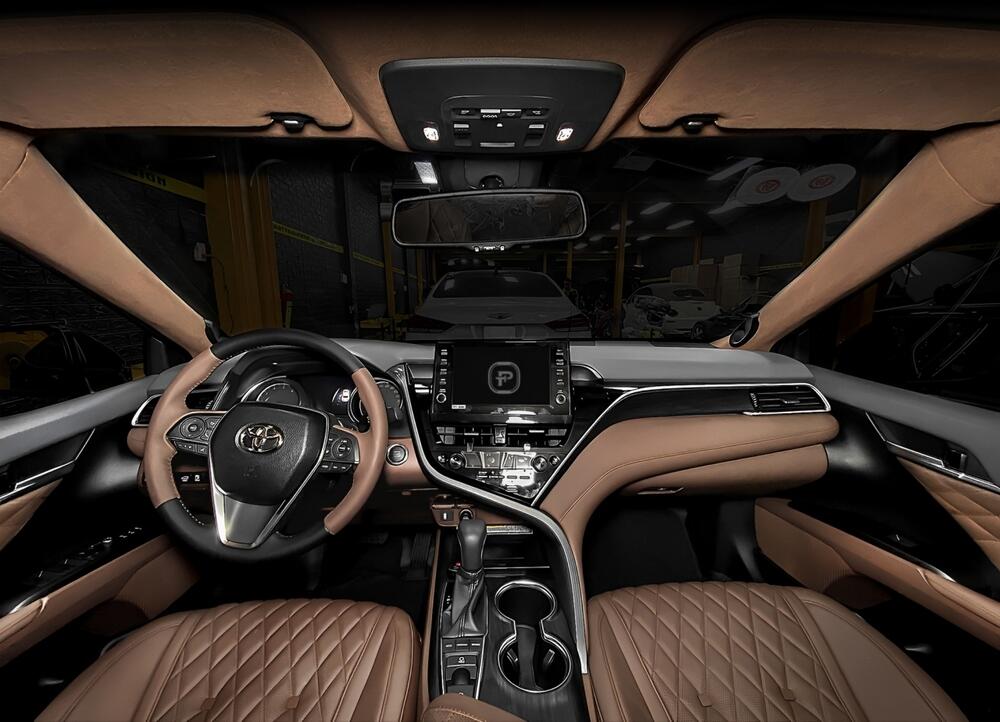 Đổi màu nội thất cho xe Toyota Camry